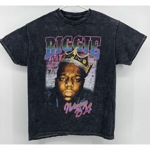 Biggie Smalls Notorious B.I.G. T-Shirt Retro Adult Unisex Size Medium